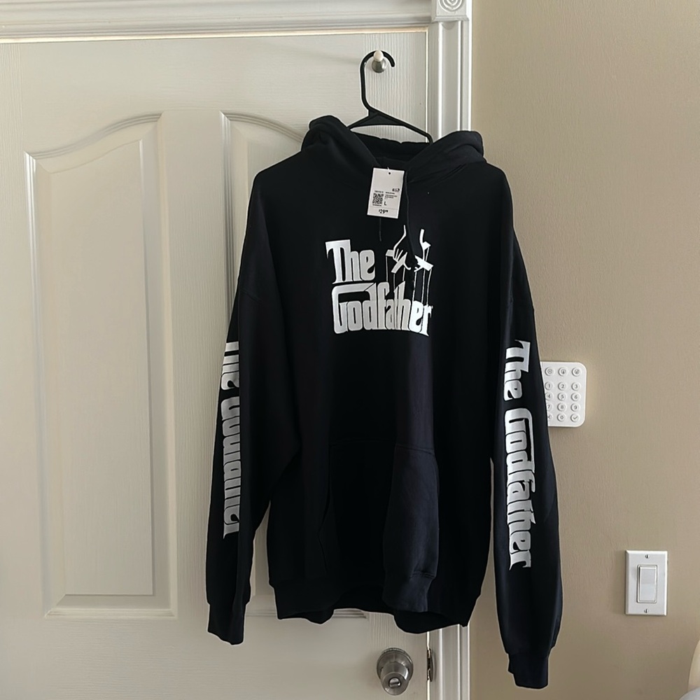 The Godfather Black Hoodie Medium or Large Available  NWT